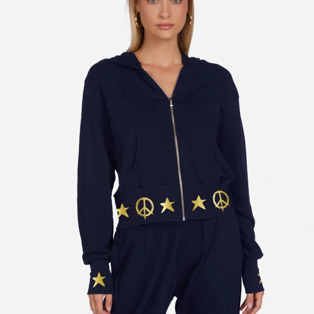 Lauren Moshi Rock N Roll Star hoodie - Picture 3 of 14